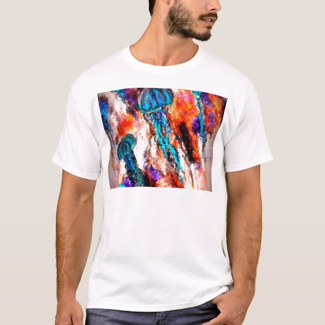 Camiseta Água-viva Salta Elétrica (Frente)