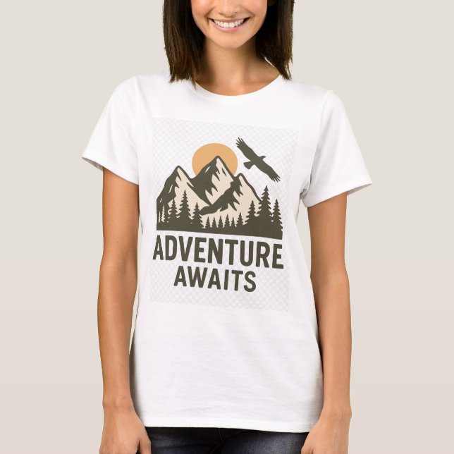 Camiseta Aguardam Aventura (Frente)