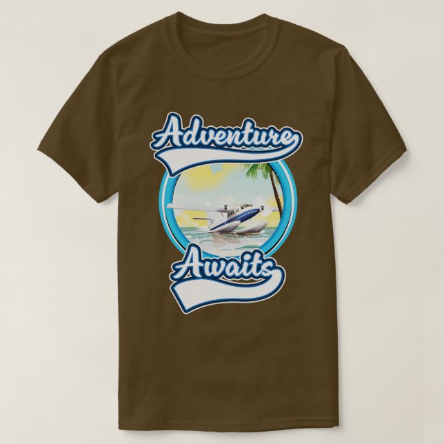Camiseta Aguardam Aventura (Frente do Design)