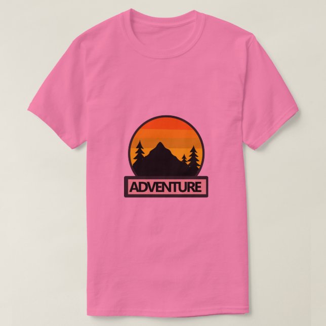 Camiseta Aguardam Aventura (Frente do Design)