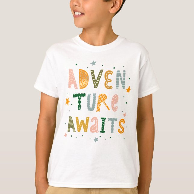Camiseta Aguardam Aventura (Frente)