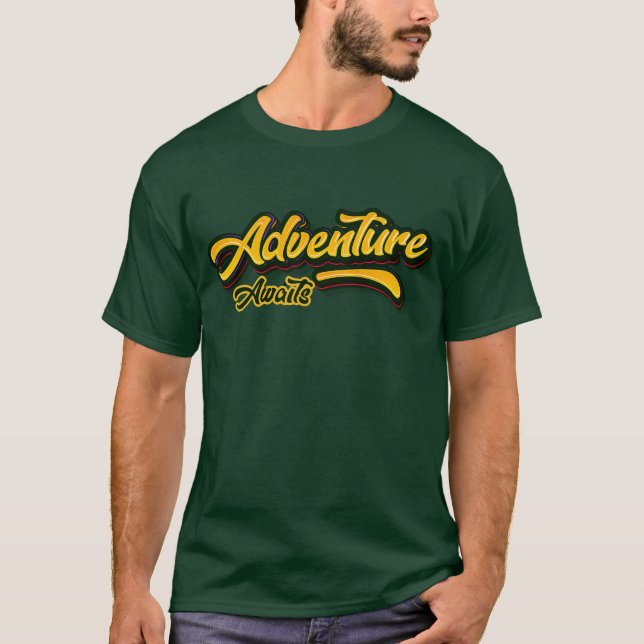 Camiseta Aguardam Aventura | VIAGEM (Frente)