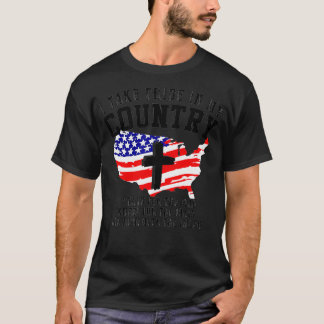 Camiseta Aguardar a bandeira Kneel para a travessia de 4 de