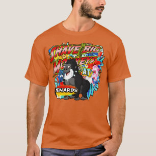 Camiseta Aguarde macacos grandes em Menards