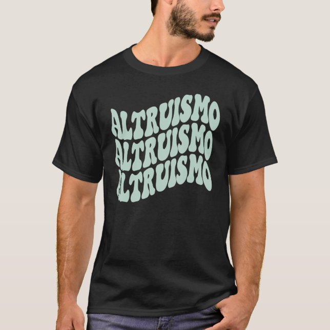 Camiseta Aguardente Espiritual Altruismo Empilhado (Frente)