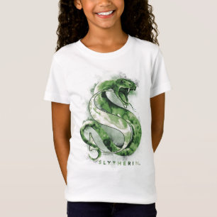 Camiseta Aguarela do cobra de Harry Potter SLYTHERIN™