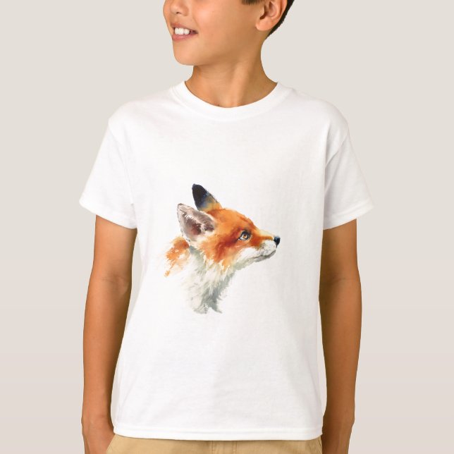 Camiseta Aguarela do Fox (Frente)