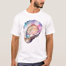 Camiseta Aguarela Ostra