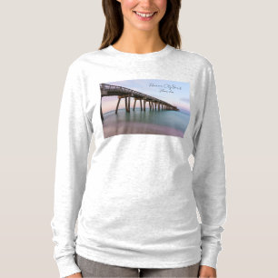 Camiseta Águas Cristalinas do Pier de Panama City Beach Man
