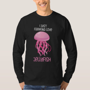 Camiseta Águas-vivas do mar Jellies Pet Jellyfish Mar A