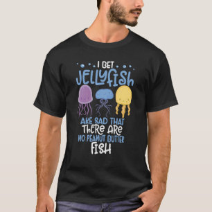 Camiseta Águas-vivas do mar Jellies Pet Jellyfish Mar A