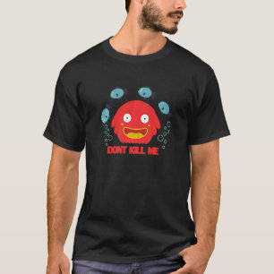 Camiseta Águas-vivas Oceano e Marinha de Prata