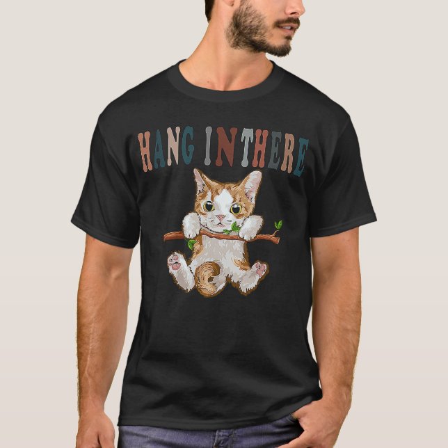Camiseta Aguente aí, gatinho (Frente)