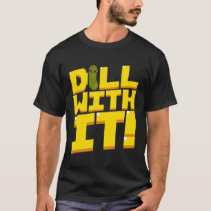 Camiseta Aguente com Isso  Pepino em Conserva 8 Bits Retro