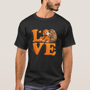 Camiseta Aguente firme, macaco de pelúcia fofo, macaco bebê