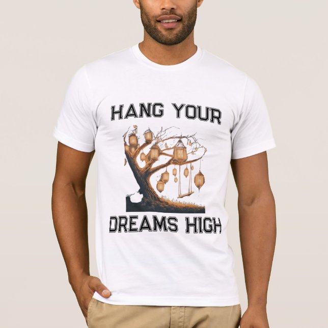 Camiseta Aguente seus sonhos alto (Frente)