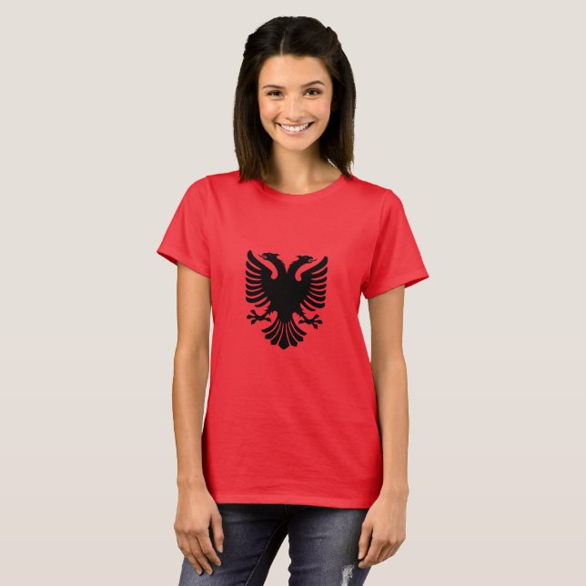 Camiseta Águia Albanesa (Frente Completa)