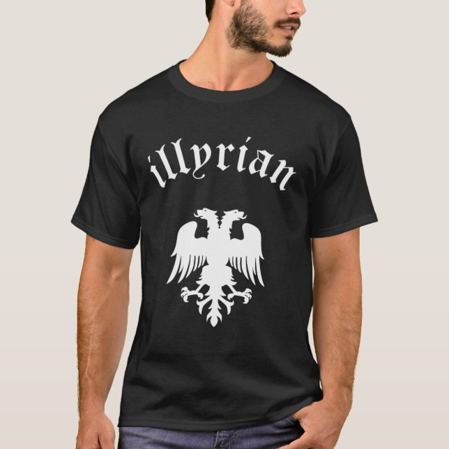 Camiseta Águia Albanesa Illiriana (Frente)