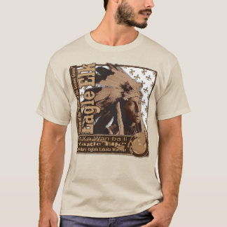Camiseta Águia Alce lendário guerreiro Oglala Lakota