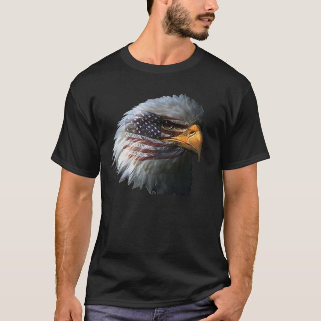 Camiseta Águia americana (Frente)