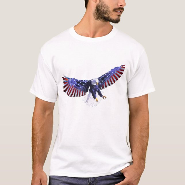 Camiseta Águia americana (Frente)