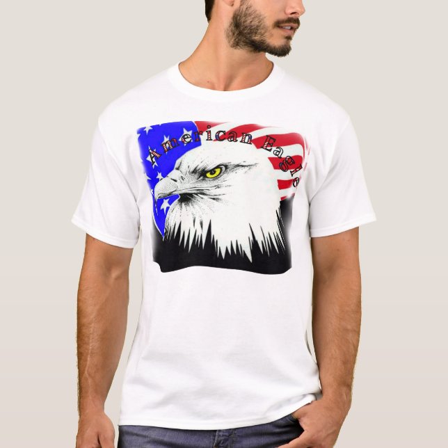 Camiseta Águia Americana - (Frente)