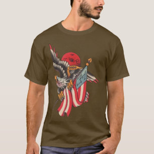 Camiseta Águia Americana