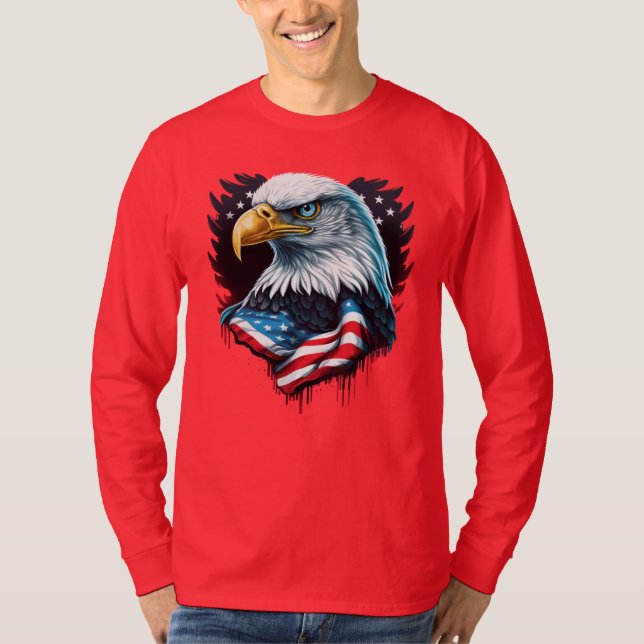 Camiseta Águia Americana (Frente)