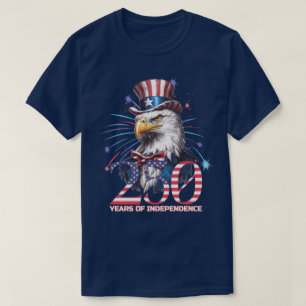 Camiseta Águia Americana 250 Anos de Independência