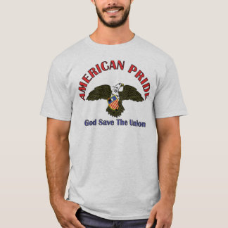 Camiseta Águia Americana Crista Deus Arma o Patriota 1812
