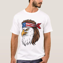 Águia Americana USA Faixa para Cabeça Bandeira Pat