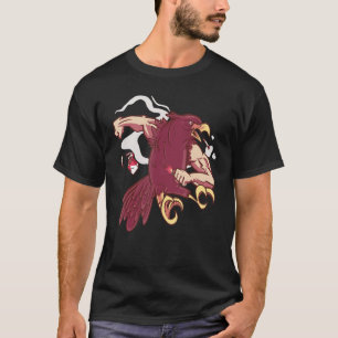 Camiseta Águia Ave de Rapina Cabeça Branca Águia Marinha Fa