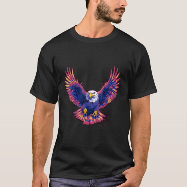 Camiseta Águia Bald Americano (Frente)