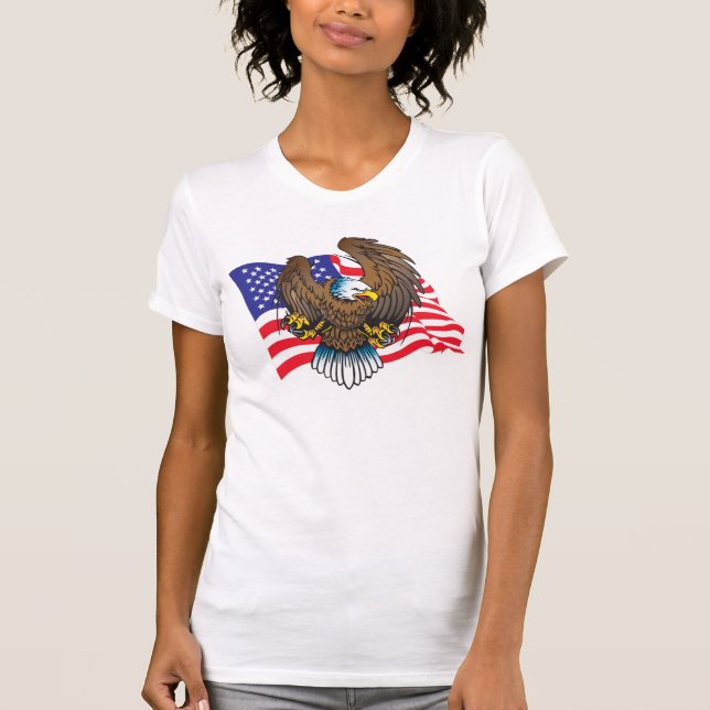 Camiseta Águia Balda e Bandeira (Frente)