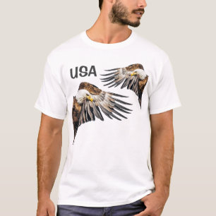 Camiseta Águia Balda no Wing/EUA