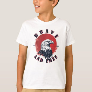 Camiseta Águia Brava e Livre
