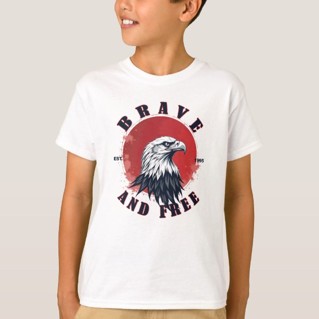 Camiseta Águia Brava e Livre (Frente)