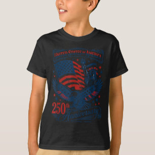 Camiseta Águia-careca do 250º aniversário da América