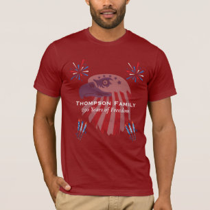 Camiseta Águia Careca Patriótica América 250º 4 de Julho