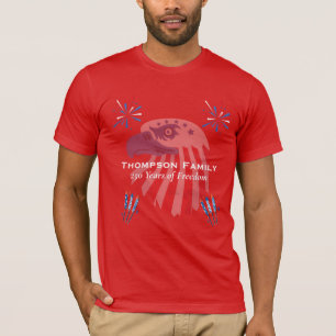 Camiseta Águia Careca Patriótica América 250º 4 de Julho