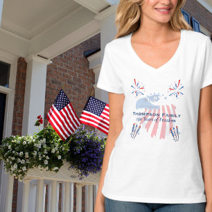 Camiseta Águia Careca Patriótica América 250º 4 de Julho
