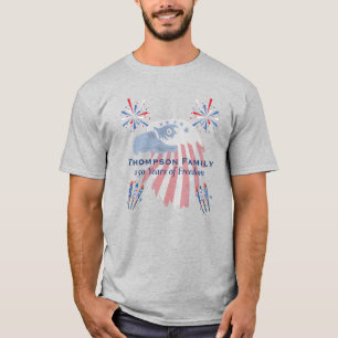 Camiseta Águia Careca Patriótica América 250º 4 de Julho