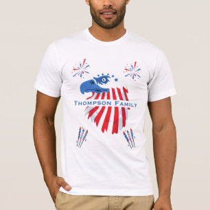 Camiseta Águia Careca Patriótica América 250º 4 de Julho