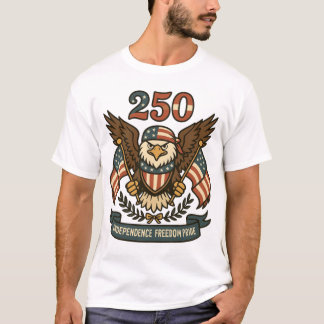 Camiseta Águia Careca Patriótica América 250