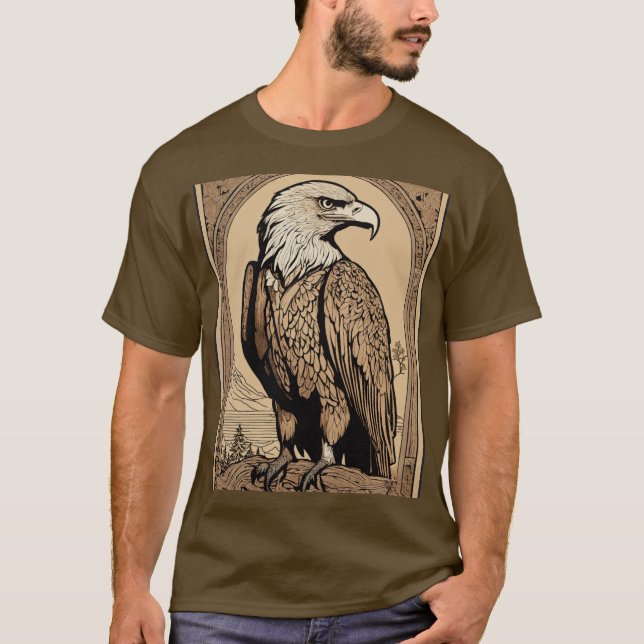 Camiseta "Águia" Criada (Frente)