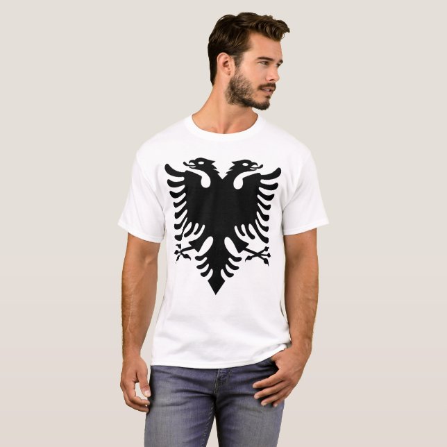 Camiseta Águia da albânia (Frente Completa)