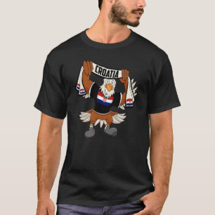 Camiseta águia da Croácia