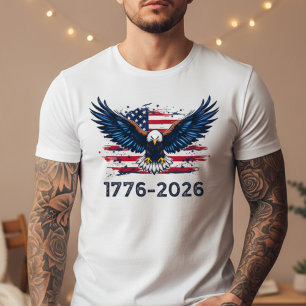 Camiseta Águia da Independência 1776-2026 Americ