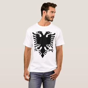 Camiseta águia de Albânia