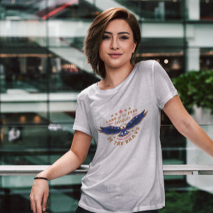 Camiseta Águia de Feriado do Dia da Independência